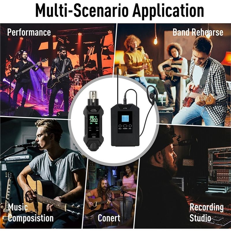J-11U Wireless In-Ear Monitor  - In Ear Monitors For Singers recension och pris