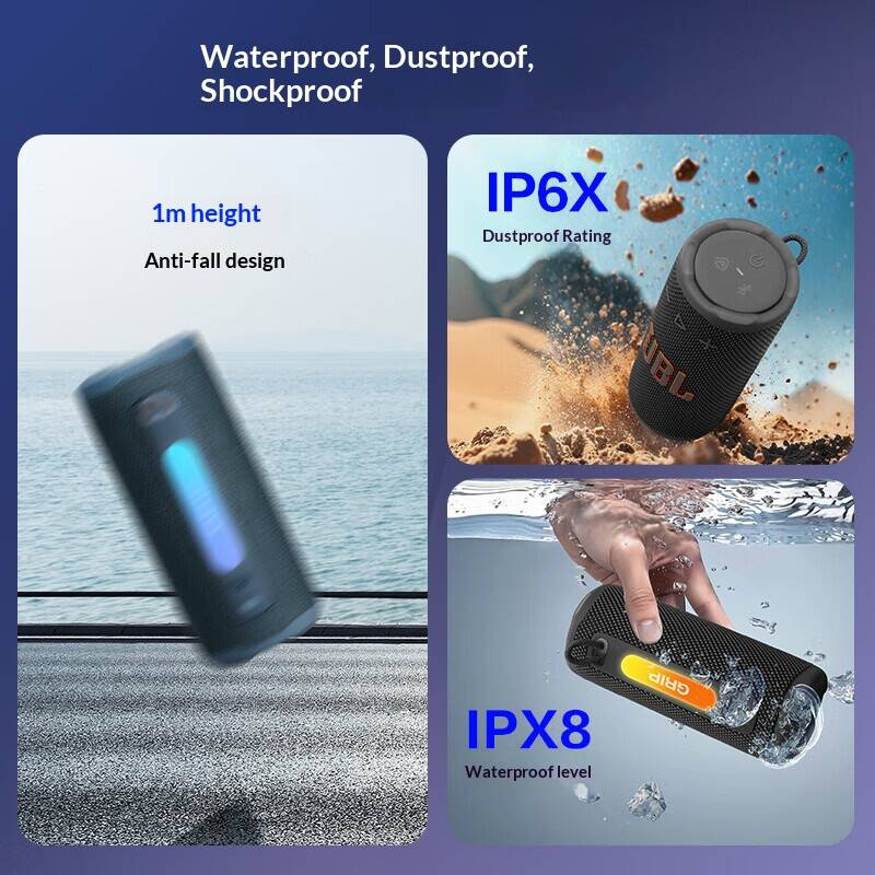 Patio Skiing JBL GRIP IPX7 Wat - Portable Bluetooth Speaker Waterproof Ipx7 recension och pris