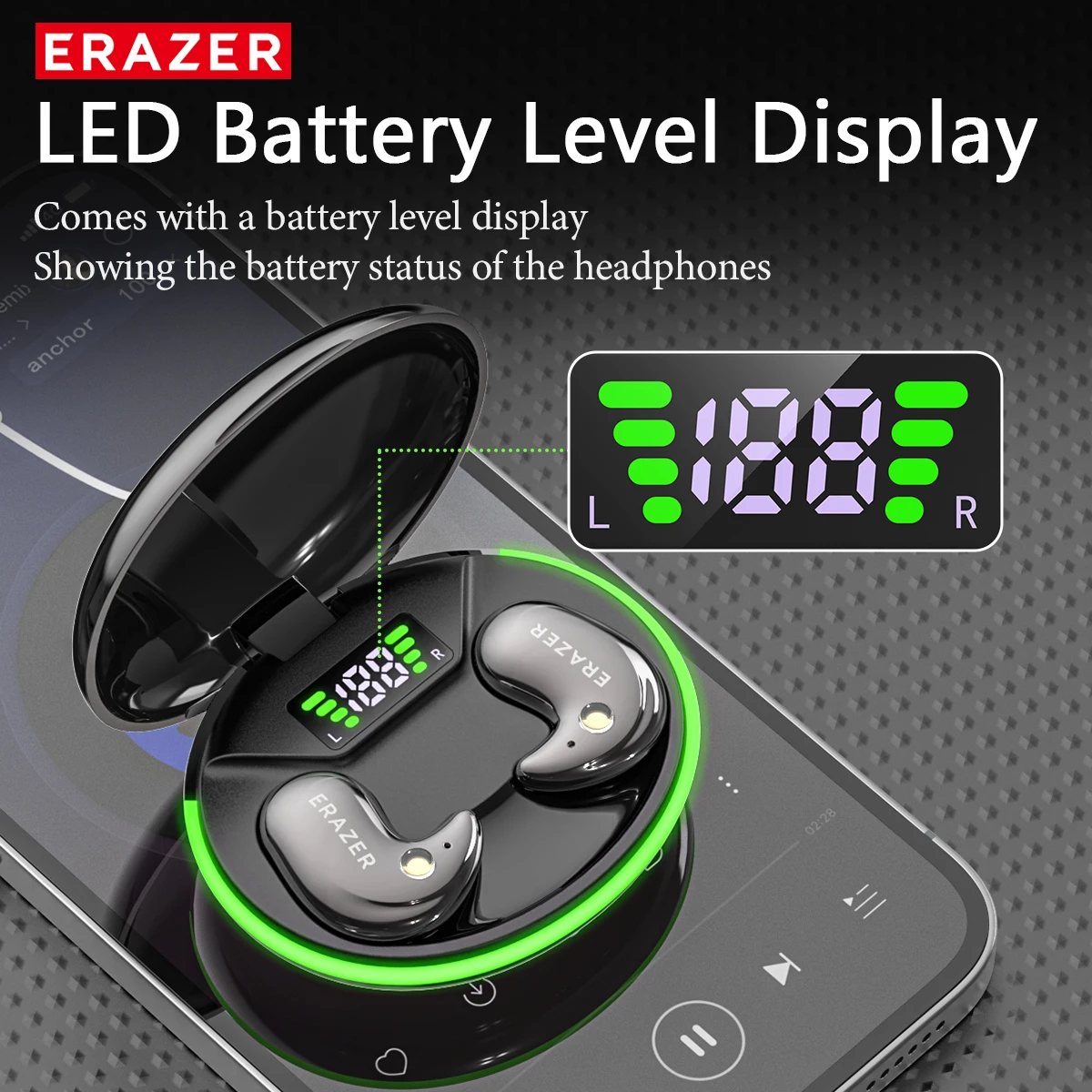 EARZER XF58 In-Ear Bluetooth H - Type C Wired Earphones With Mic recension och pris