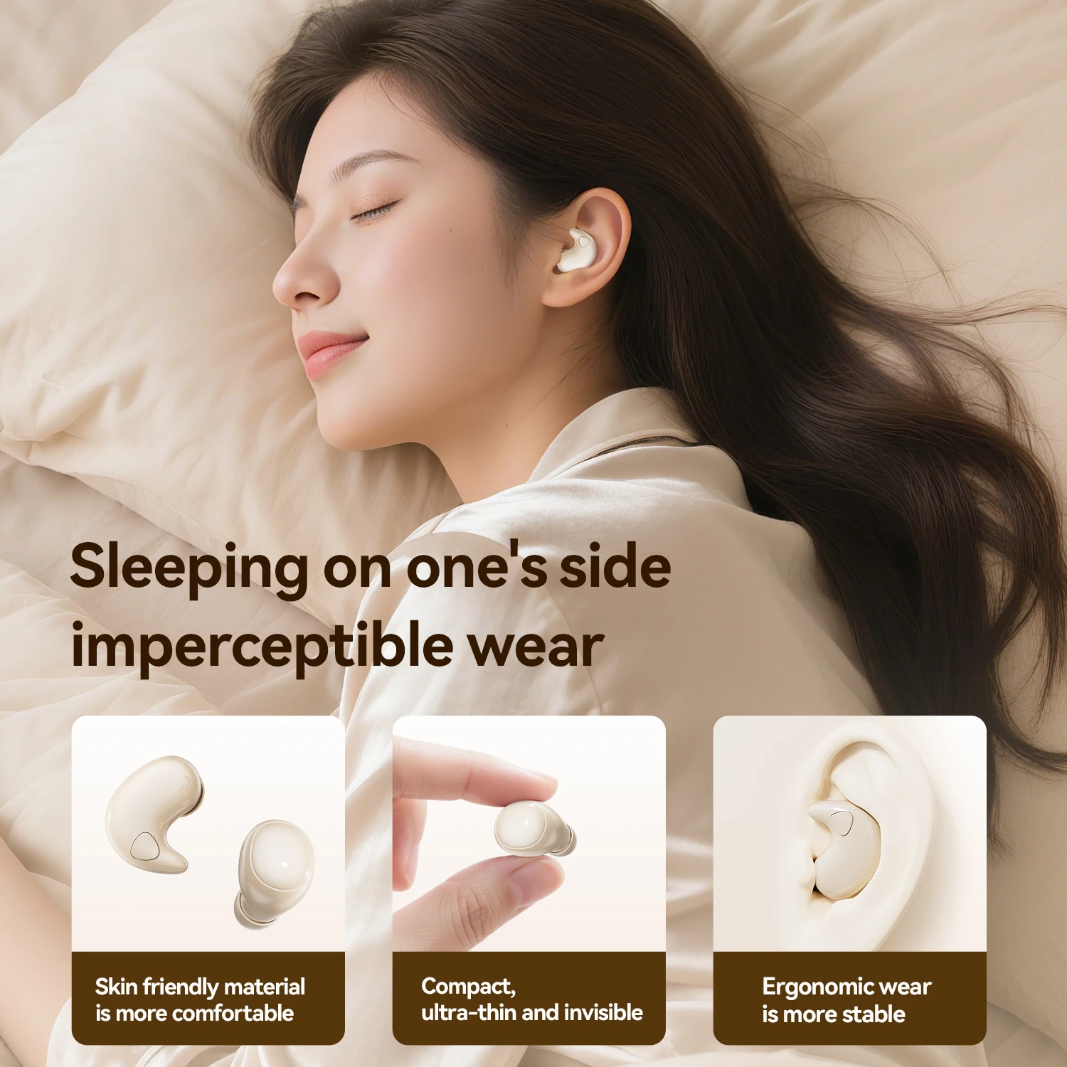 Open Ear Sleeping Earbuds 2 Pa - Sleep Mask Headphones Bluetooth recension och pris