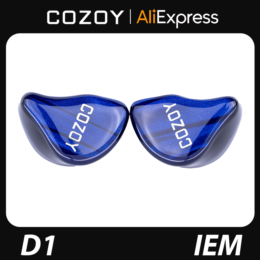 COZOY D1 IEM HIFI 10mm Graphen - Planar Magnetic Iem Earphones recension och pris
